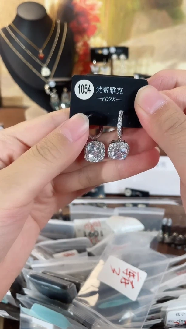 铜合金锆石925银时尚饰品  梵1054