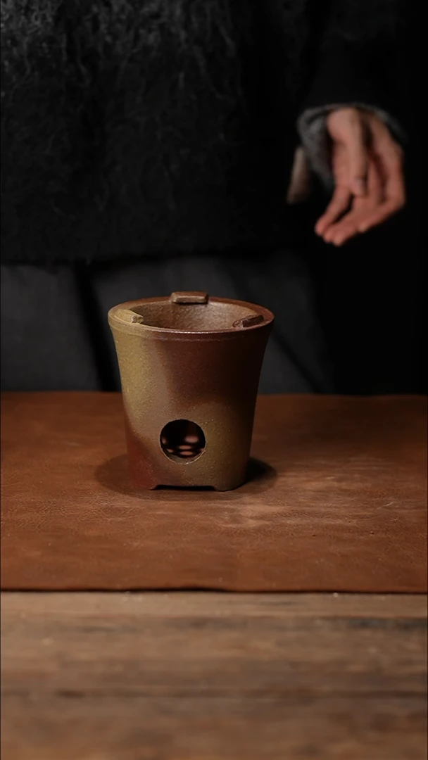 陶古拙风窑变炭炉001