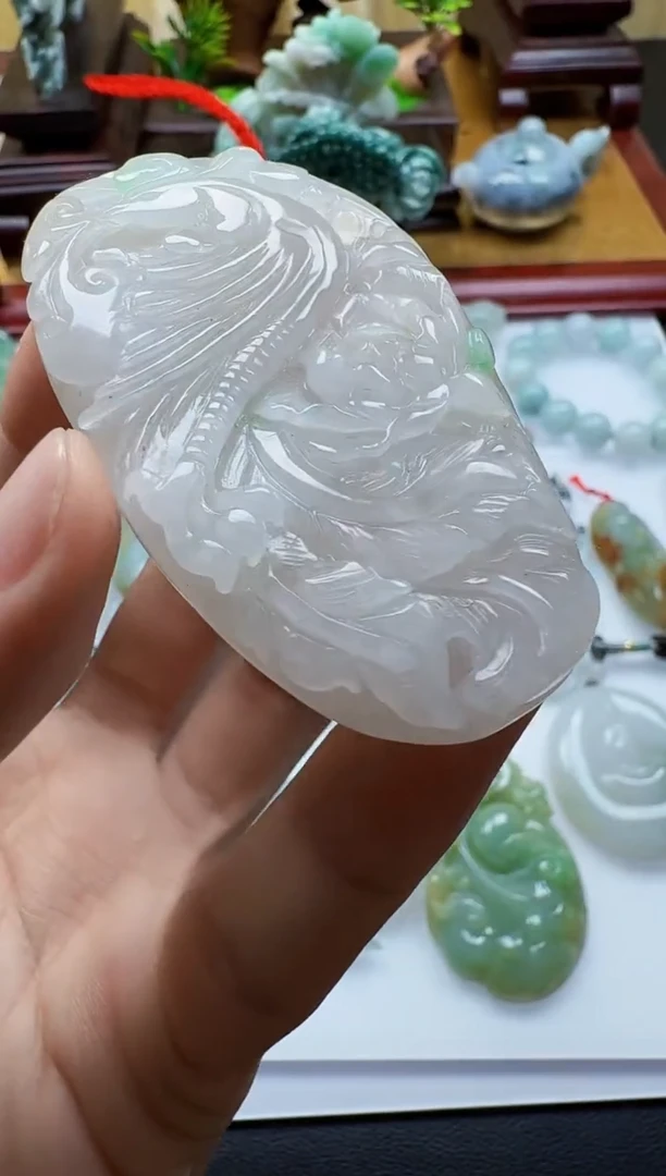 吊坠(不含链)未镶嵌翡翠1