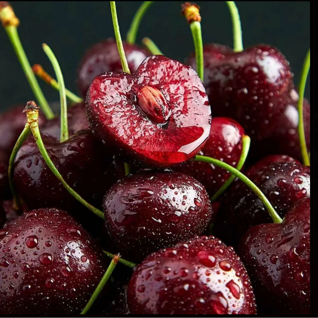 智利进口海运桑提娜车厘子J应季水果内附果径卡