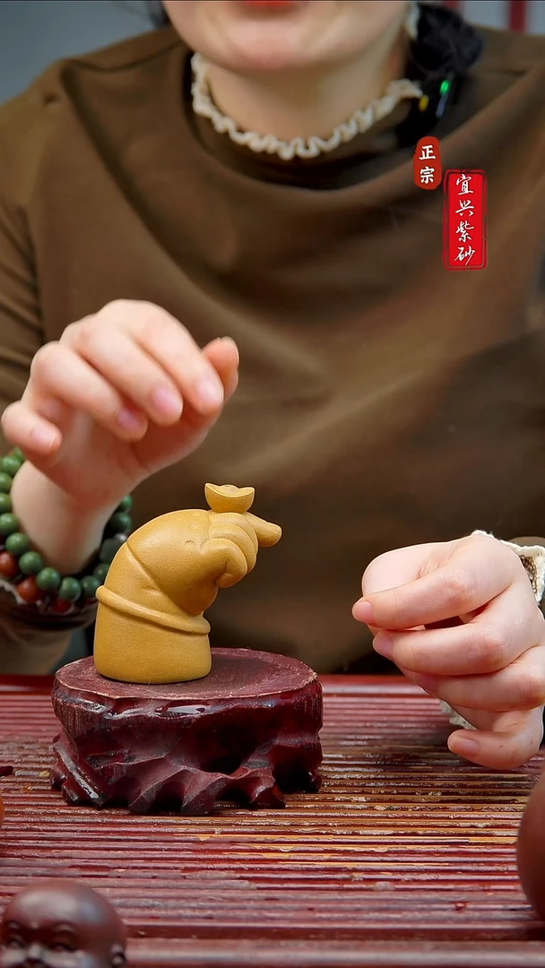 紫砂茶宠宜兴紫砂茶宠摆件