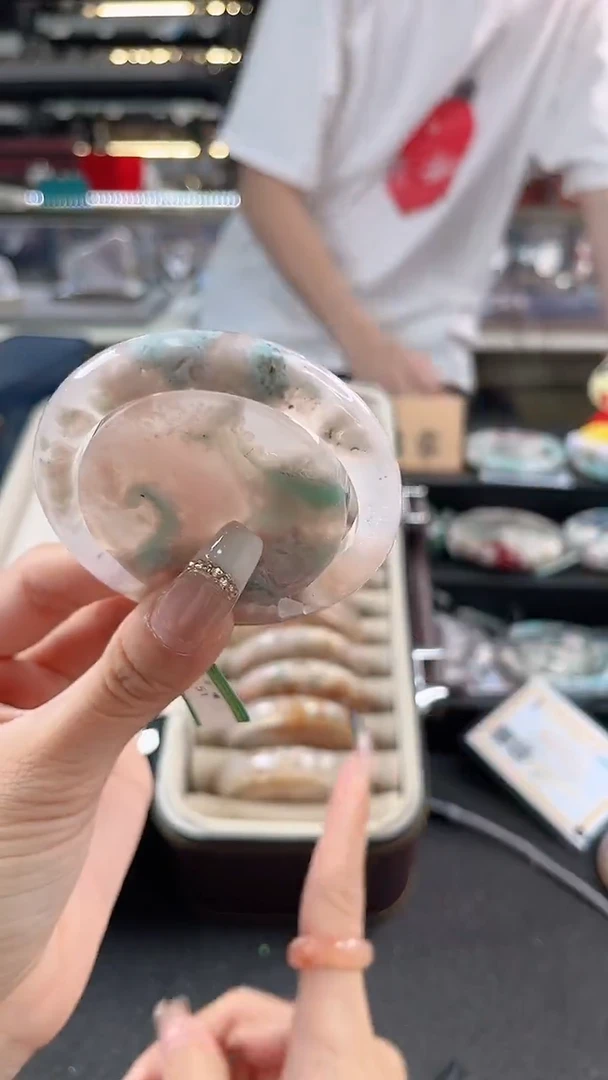 未镶嵌手镯石英质玉52圈口 （赠品镯心）3887002
