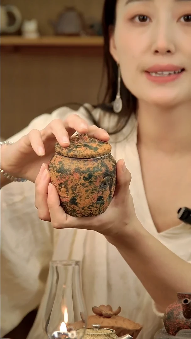 言野手作 岩矿小茶叶罐