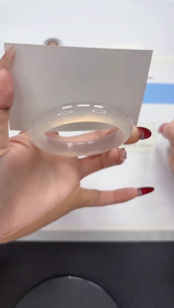 【闪购商品】石英质玉手镯未镶嵌A124-54.4