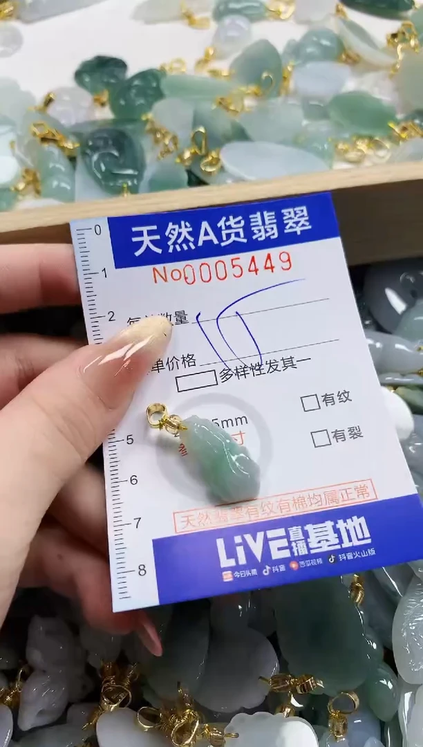 颈饰未镶嵌翡翠天然A货翡翠