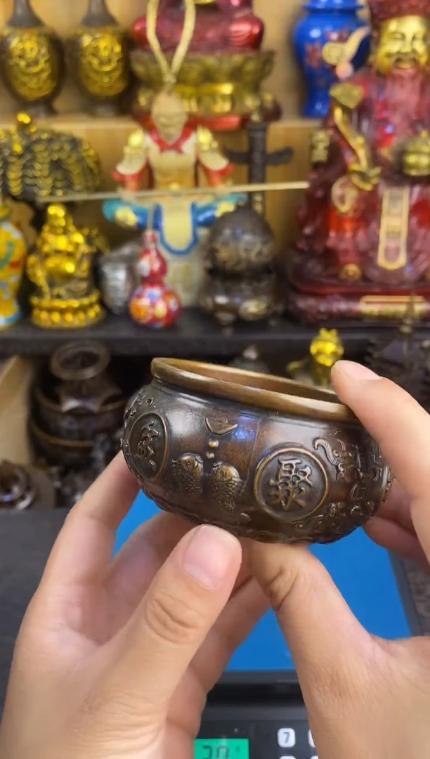 【古泓铜艺】案台摆件 物品摆件