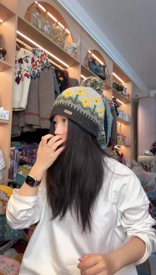羊毛美利奴金桂单球帽