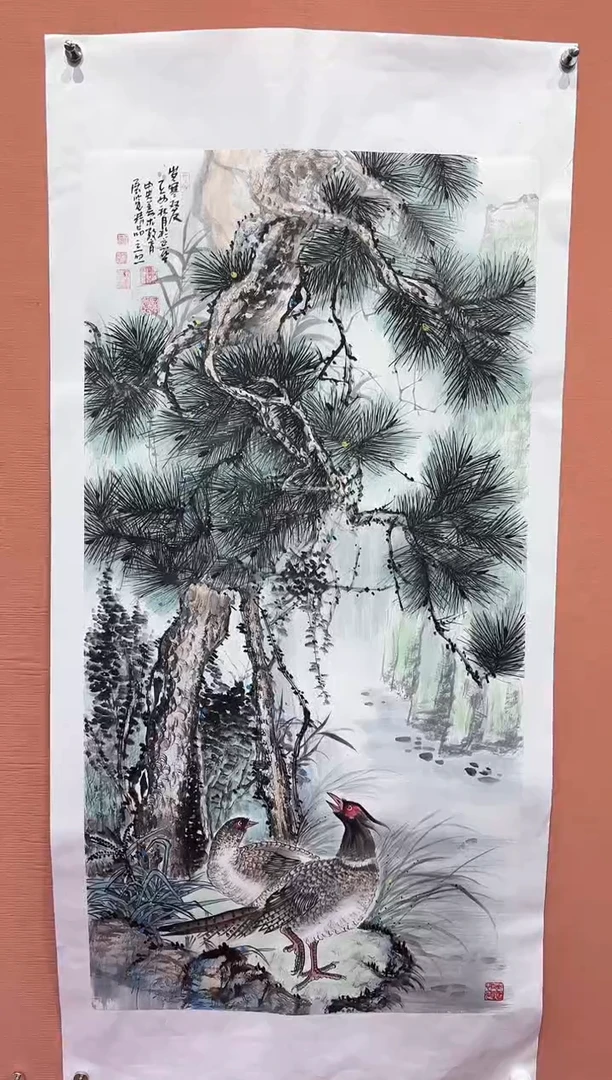 国画师立照老师国画作品