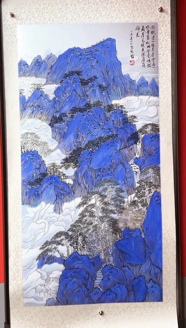 国画马凤山-8平尺-国画作品