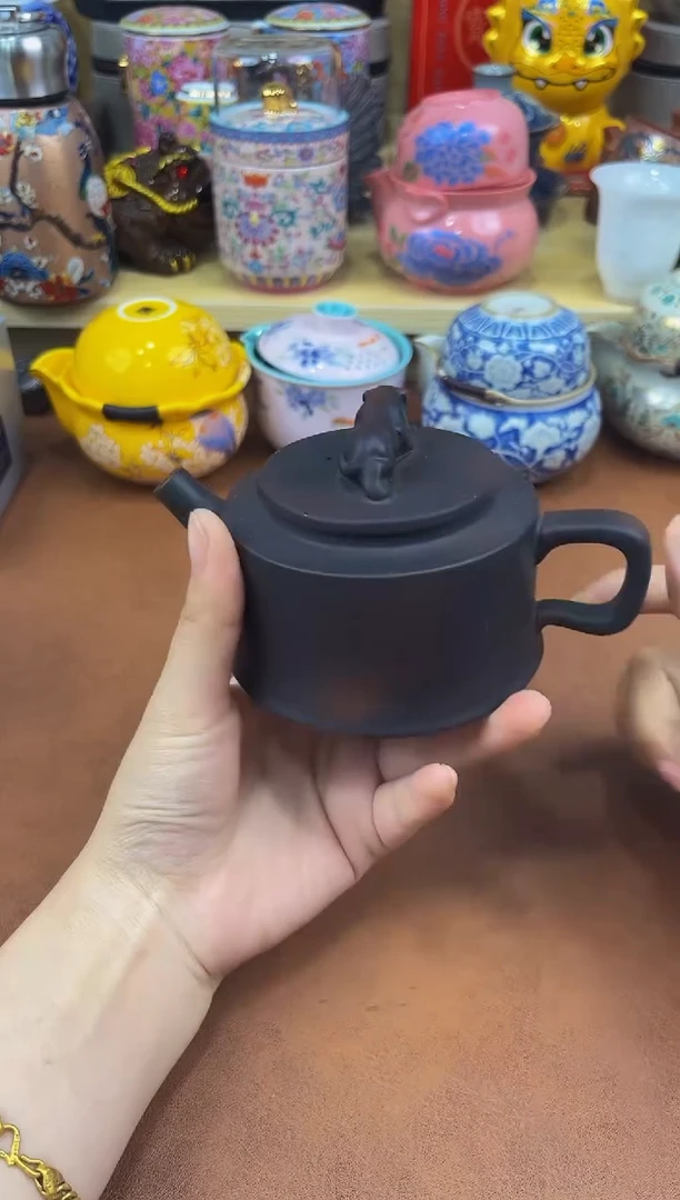 陶瓷茶具摆件旅行套组