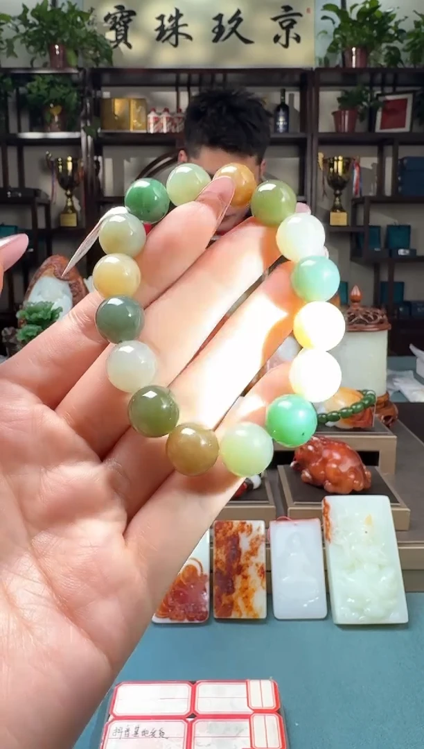 【闪购商品】和田玉手串未镶嵌111db12