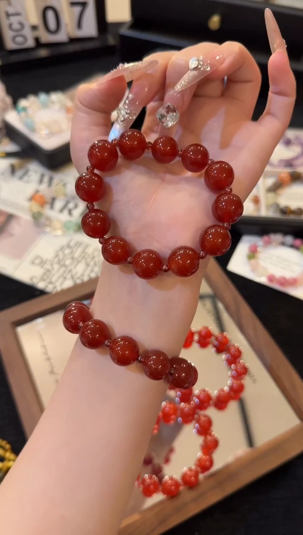 合金手链水晶鸿运当头x2723