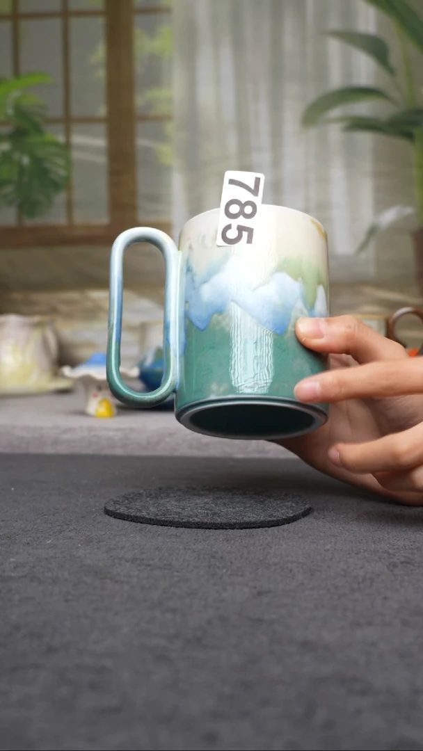 杯子陶785景德镇手工手创杯子