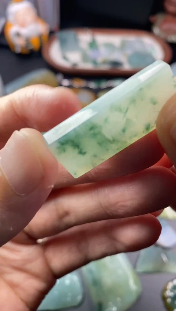 未镶嵌定制翡翠翡翠片料定制未镶嵌12.22-13