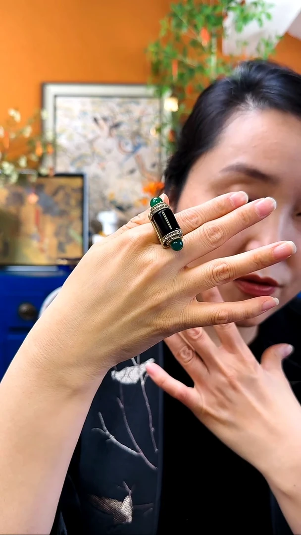纯铜925银无戒指