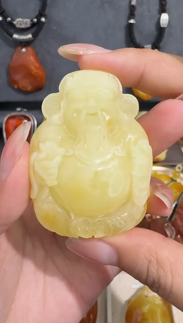 裸石琥珀未镶嵌?**头琥珀