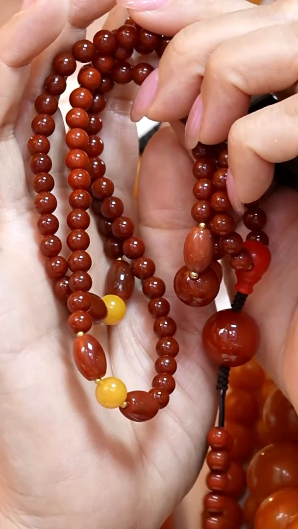 蜜蜡颈饰未镶嵌8749天然蜜蜡珠宝奇石云端妖孽全部保真
