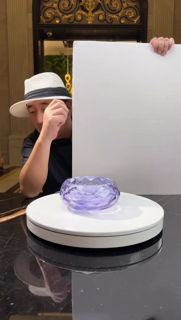 【闪购商品】茶宠AJ06573紫水晶坚果碗