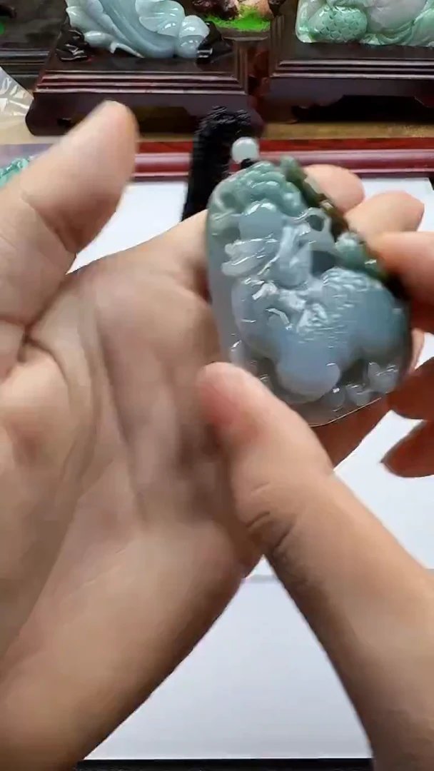 吊坠(不含链)未镶嵌翡翠1