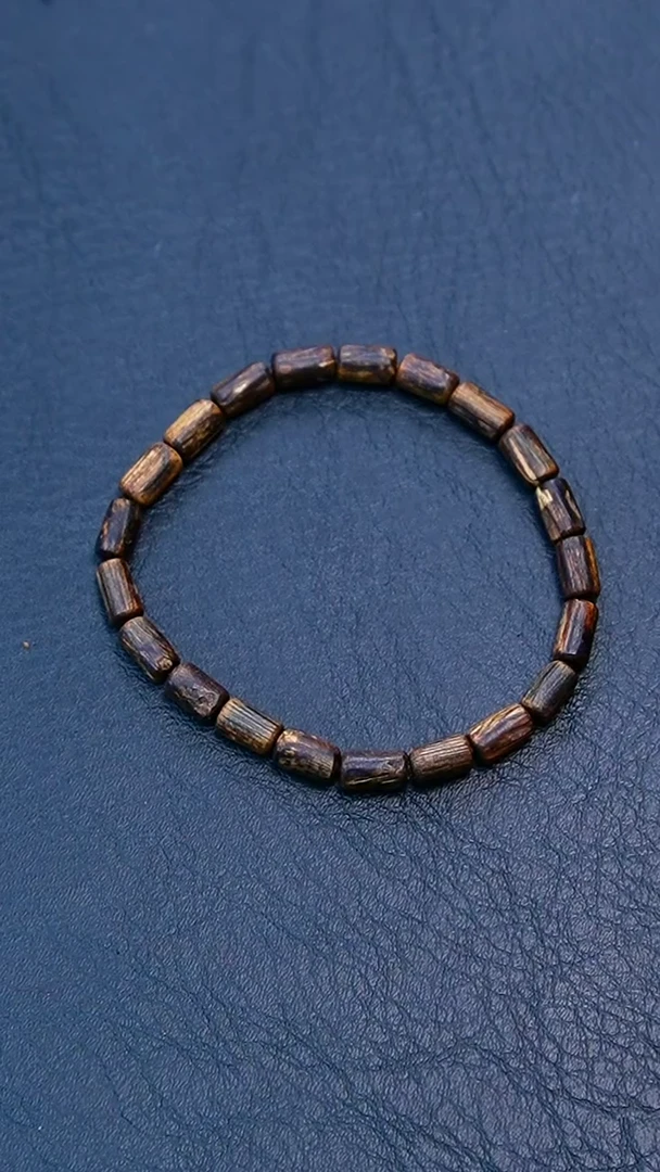 【闪购商品】沉香手串越南芽庄白棋楠单圈桶珠3.792克