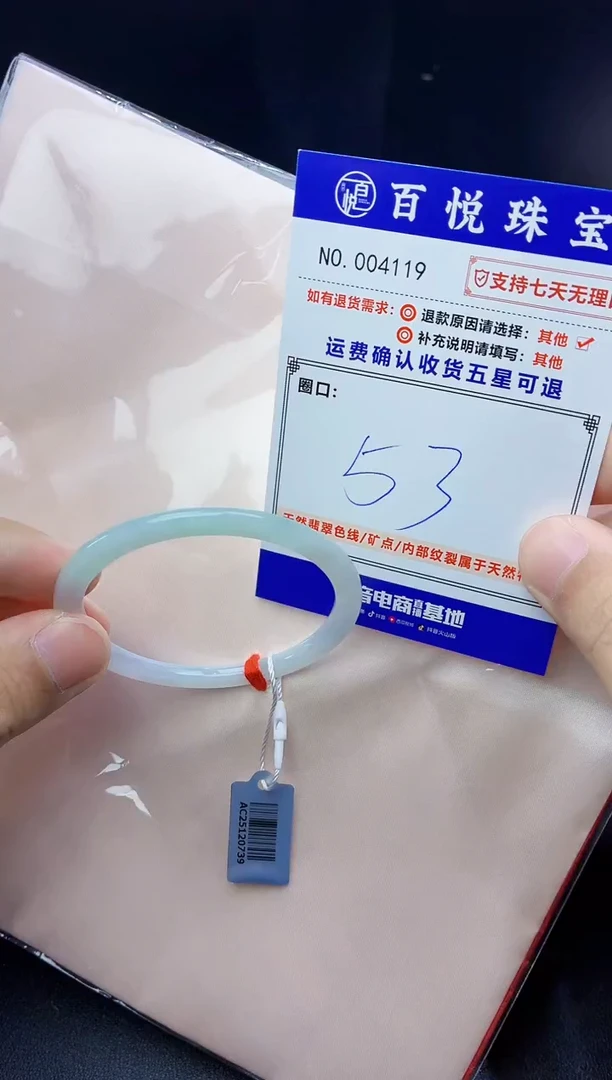 未镶嵌手镯翡翠手镯