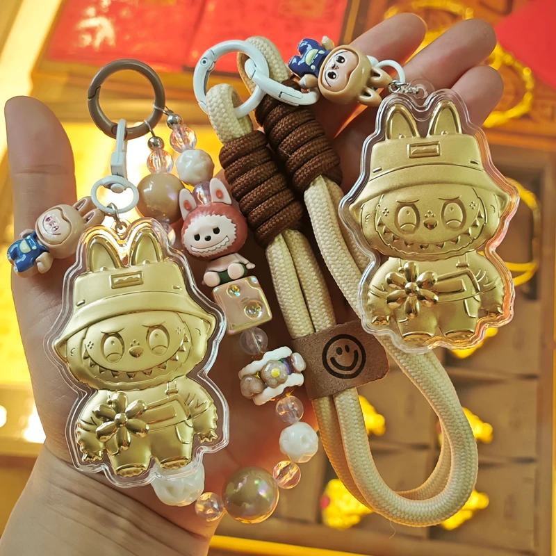 含金工艺品【水贝金店】布布手机挂件 KT猫钥匙扣包包挂生日礼物