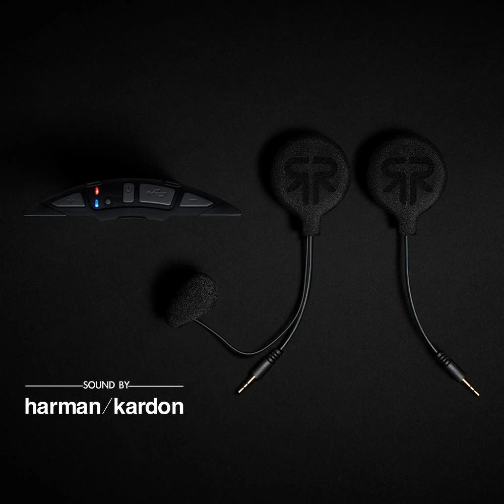 SHOCKWAVE,SOUNDBYHARMAN/KARDO罗宁头盔蓝牙耳机驾驶罗宁头盔