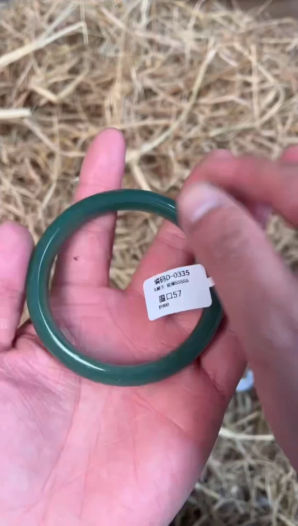 未镶嵌手镯石英质玉D-0355