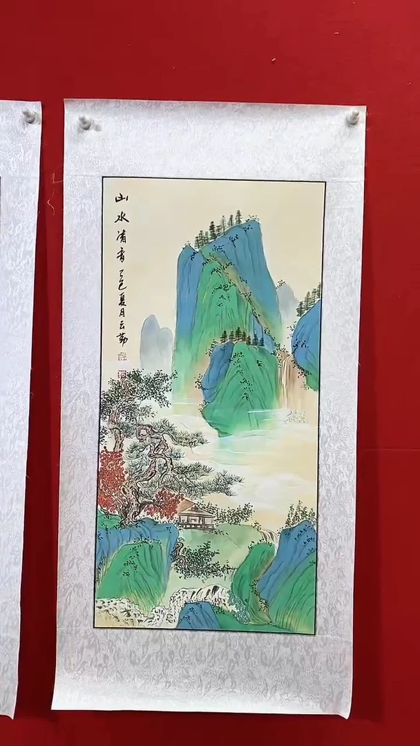 国画国画NYQ杰牛云勤老师作品
