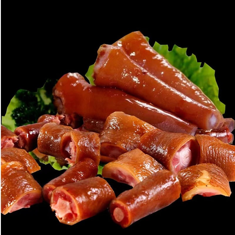 柏树青冈树小火慢熏土猪尾巴