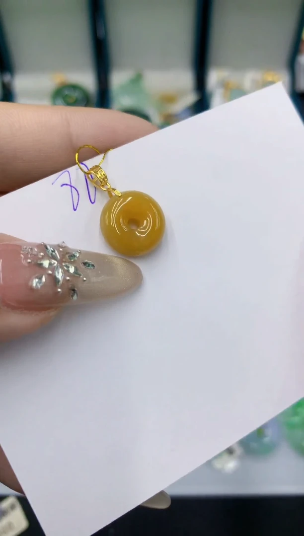 翡翠未镶嵌颈饰111111111111111