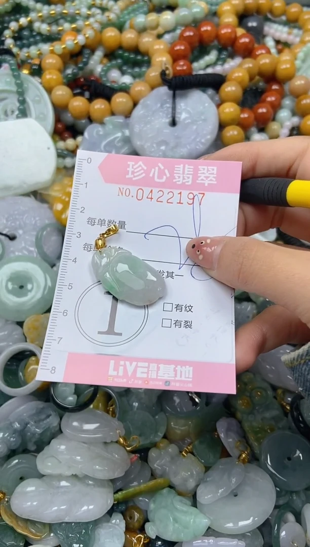 颈饰未镶嵌翡翠闪购0422197