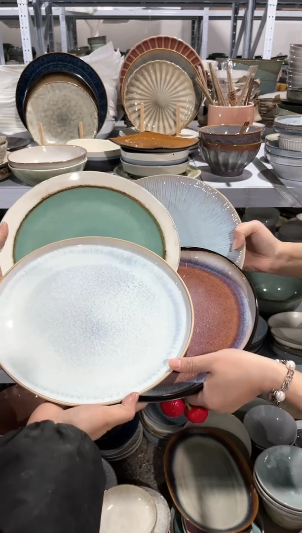 【闪购商品】瓷片外贸尾货瑕疵满20包邮X4 大盘组合