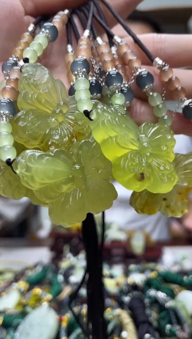 未镶嵌岫玉吊坠多样性发货*拍一发一