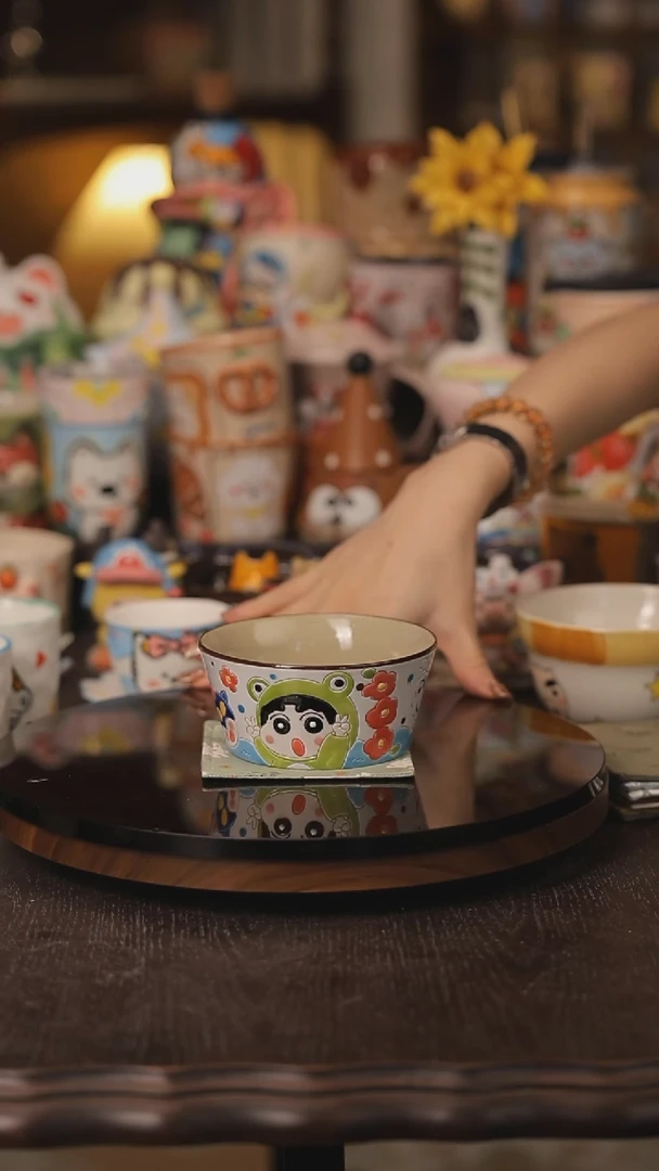 景德镇釉下彩绘设计师款式陶瓷