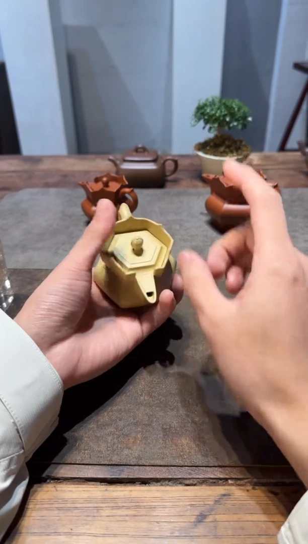 茶壶紫砂用****4本绿小僧帽