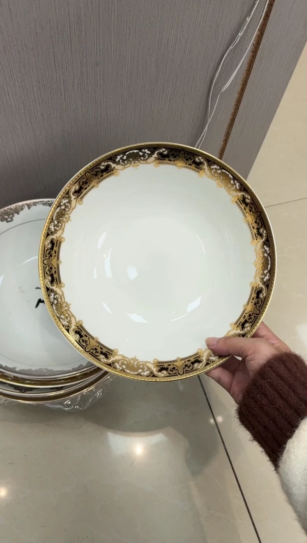 瓷片9英寸汤碗 福利款 1个