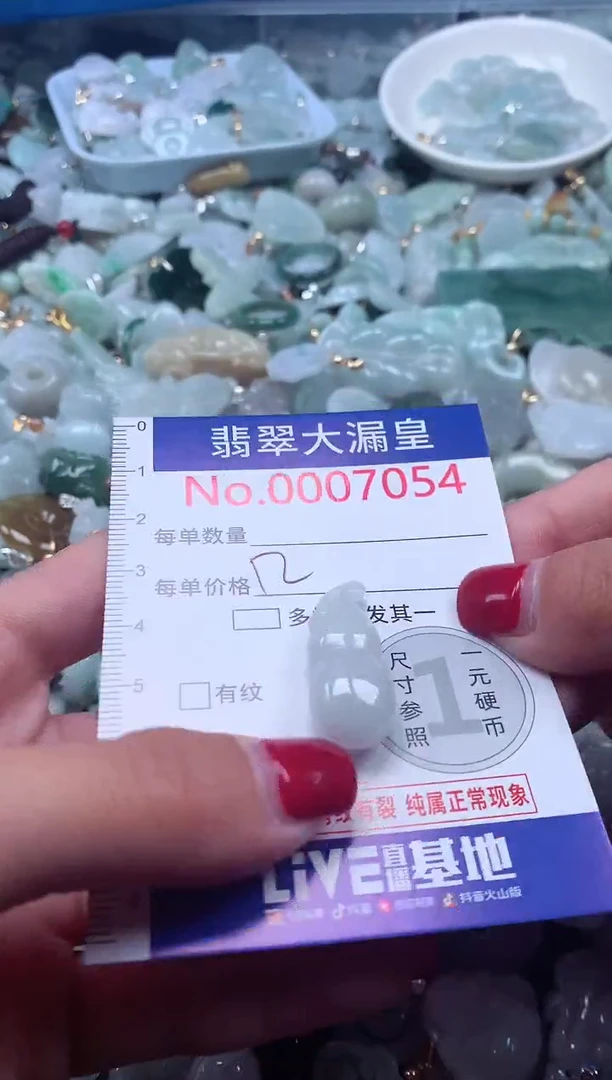 颈饰未镶嵌翡翠7054