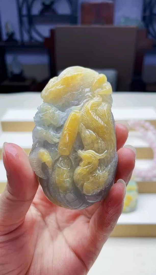 未镶嵌定制翡翠毛货09120086