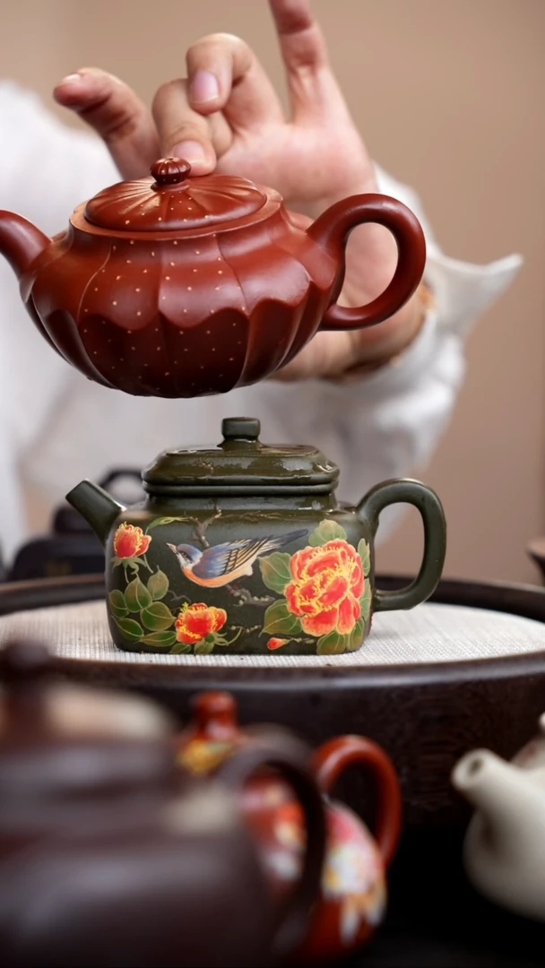 茶壶紫砂高货礼盒壶3只/013