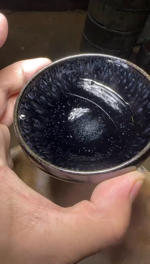 茶盏12号叶明龙窑匠心盏器