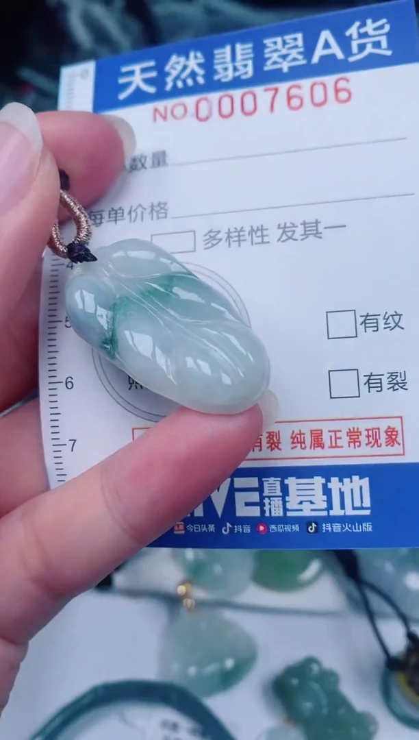 颈饰未镶嵌翡翠00007606