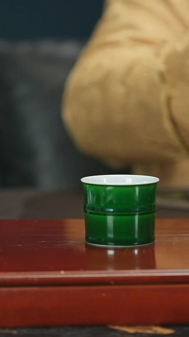 【闪购商品】瓷堂里郎窑绿杯子