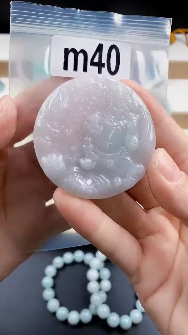 颈饰未镶嵌翡翠天然翡翠吊坠挂件