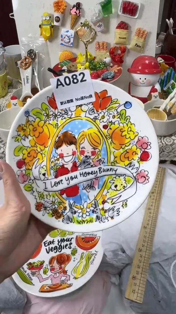 摆件陶微瑕微瑕！完美主义者慎拍！满20包邮