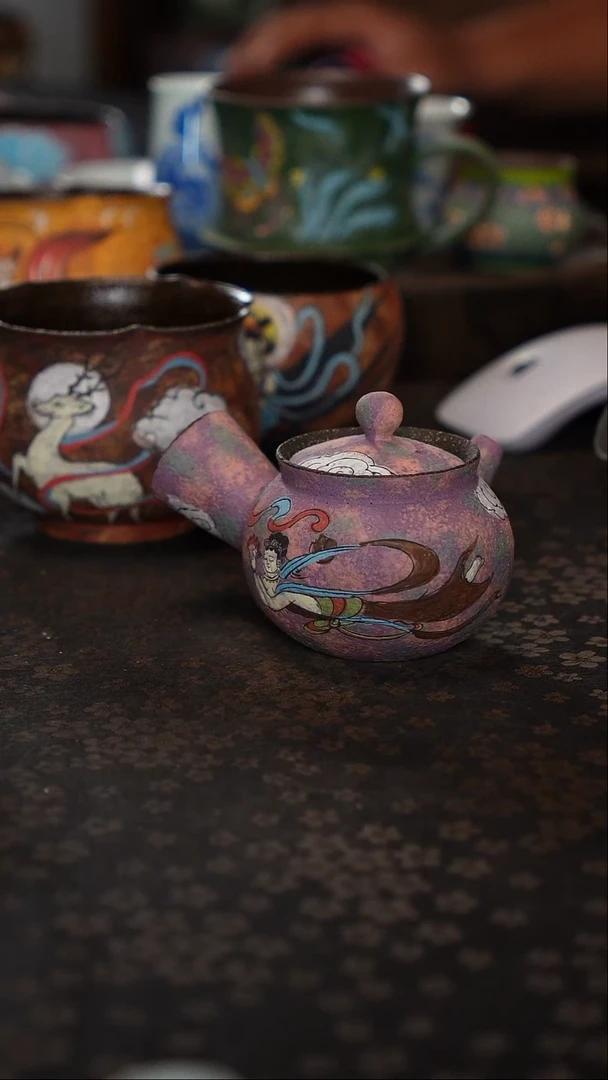 又**棉岩矿彩手工杯杯1111