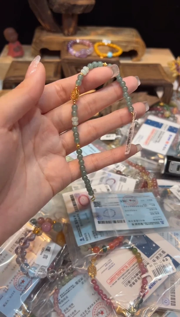 【闪购商品】翡翠手链未镶嵌手饰@@A6029