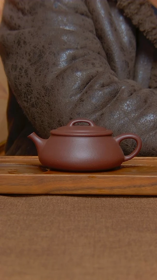 【闪购商品】紫砂茶壶库存捺瓢约160cc