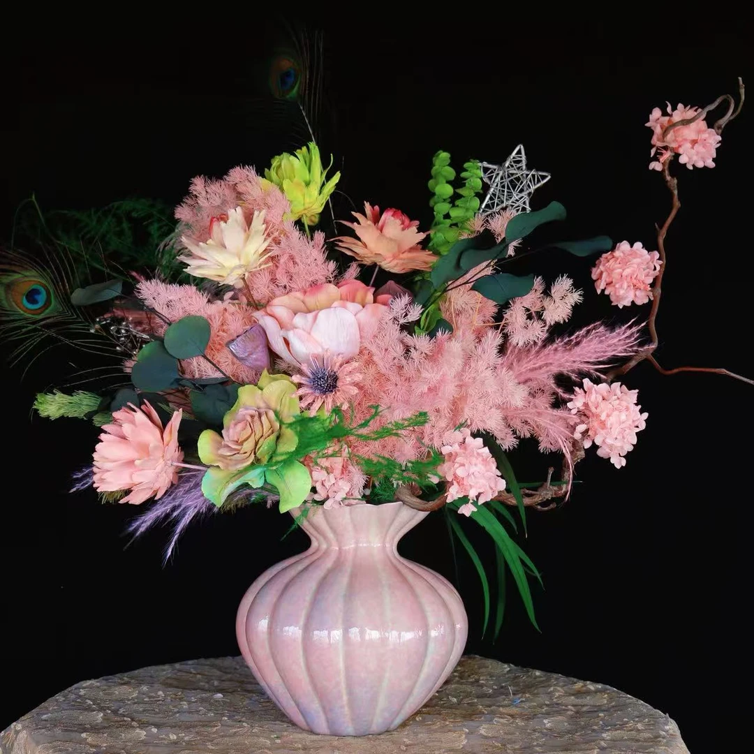 【春屿绮梦】永生花混搭鲜花花束办公室居家卧室客厅摆件永生花花束