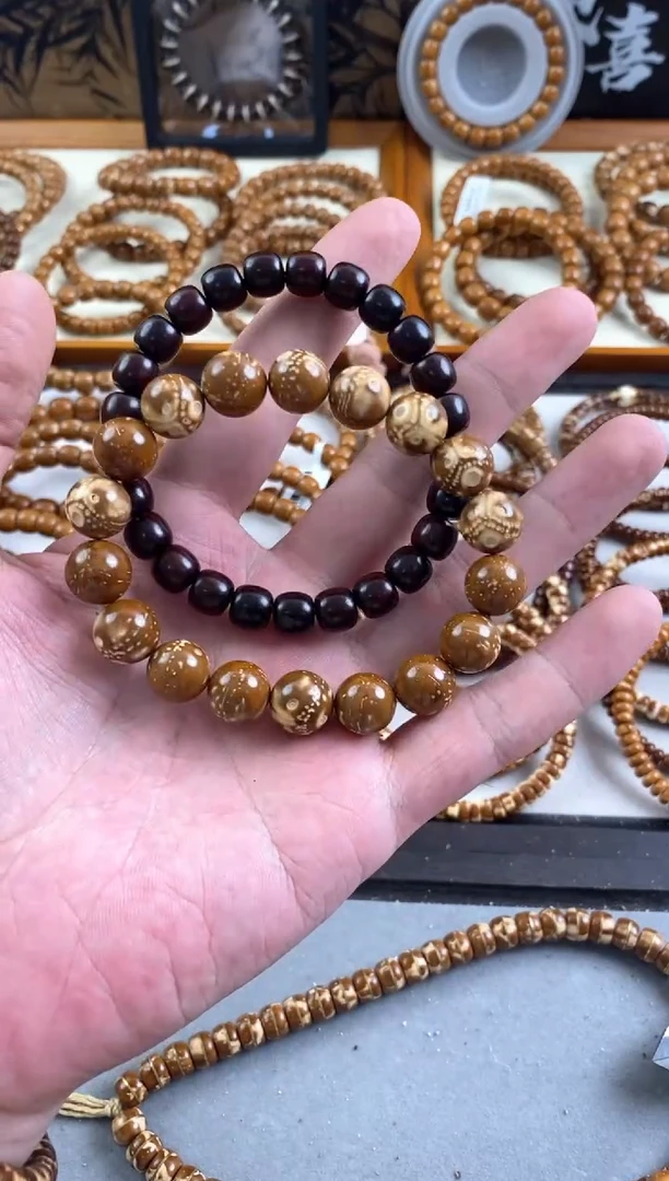 紫金鼠手串聆*丶紫金鼠熊猫 紫檀